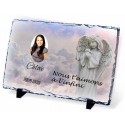 Plaque Funéraire ange ardoise Plaque Funéraire ange ardoise