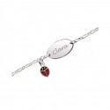 Bracelet  Argent Bébé gravé