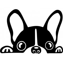 Sticker chien mignon