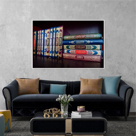 Tableau islam livre saint