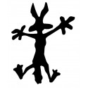 Sticker Coyote Sticker Coyote