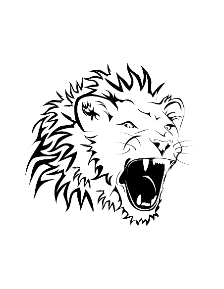 Sticker Designer Demo Lion rugit 2