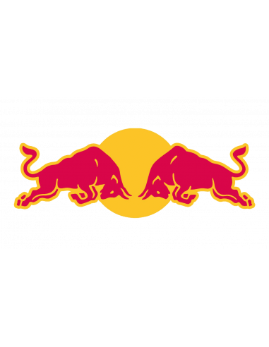 Sticker Red Bull couleurs 2