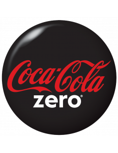 Sticker Coca-Cola zero couleurs