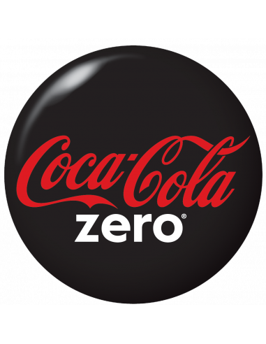 Sticker Coca-Cola zero couleurs