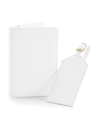 Protège passeport blanc