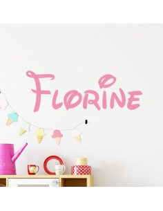 Sticker prénom personnalisé