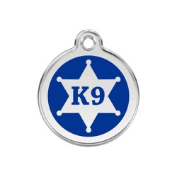 Médaille Chien Red Dingo Sheriff K9