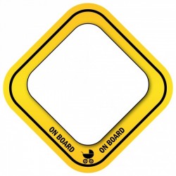 Panneau bébé à bord 2