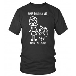 Tee shirt femme personnalisé