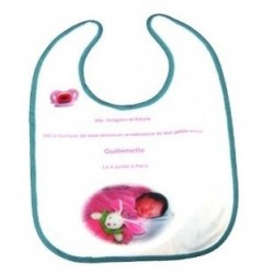 Bavoir Bébé Bleu 2