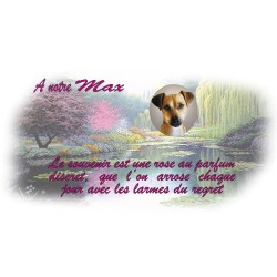 Plaque Funéraire Animaux 2