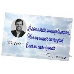 Plaque Funéraire Ciel
