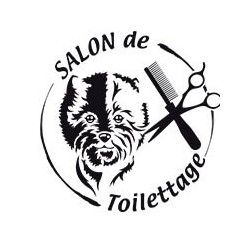 TOIL9 - Sticker chiot et accessoires de toilettage - DECO-VITRES