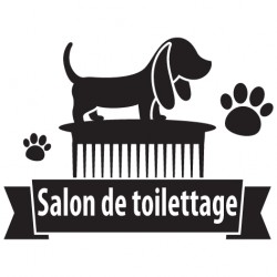 Salon de toilettage, Autocollant mural pour chien, Autocollant mural pour  chat Décor mural pour chien Autocollants muraux salon de toilettage 1028EZ  -  Canada