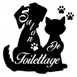 Sticker salon de toilettage 11